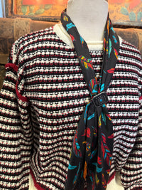 LS Black and Red Sweater