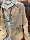 BB Tan Round Up Button Up