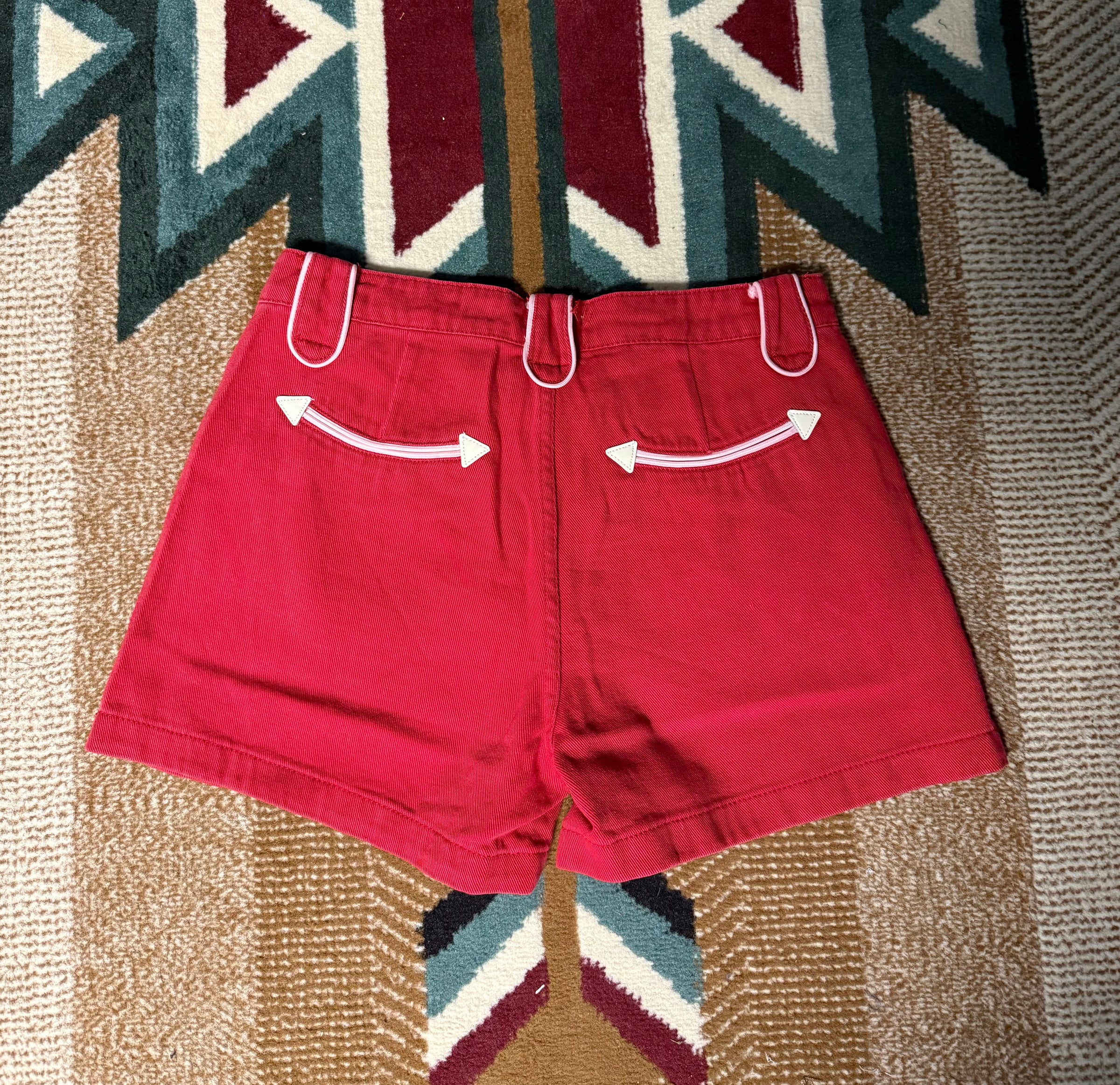 HH Red Smiley Pocket Shorts