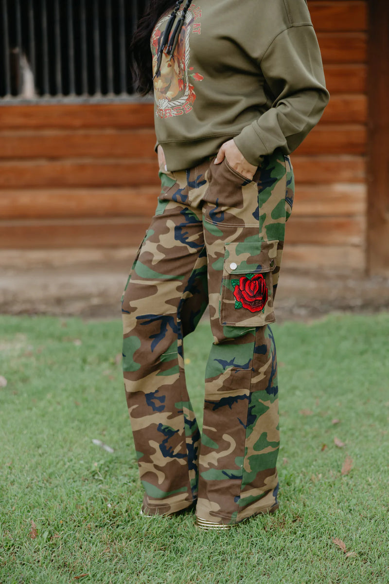 RQ Heavenly Horse Camo Pants