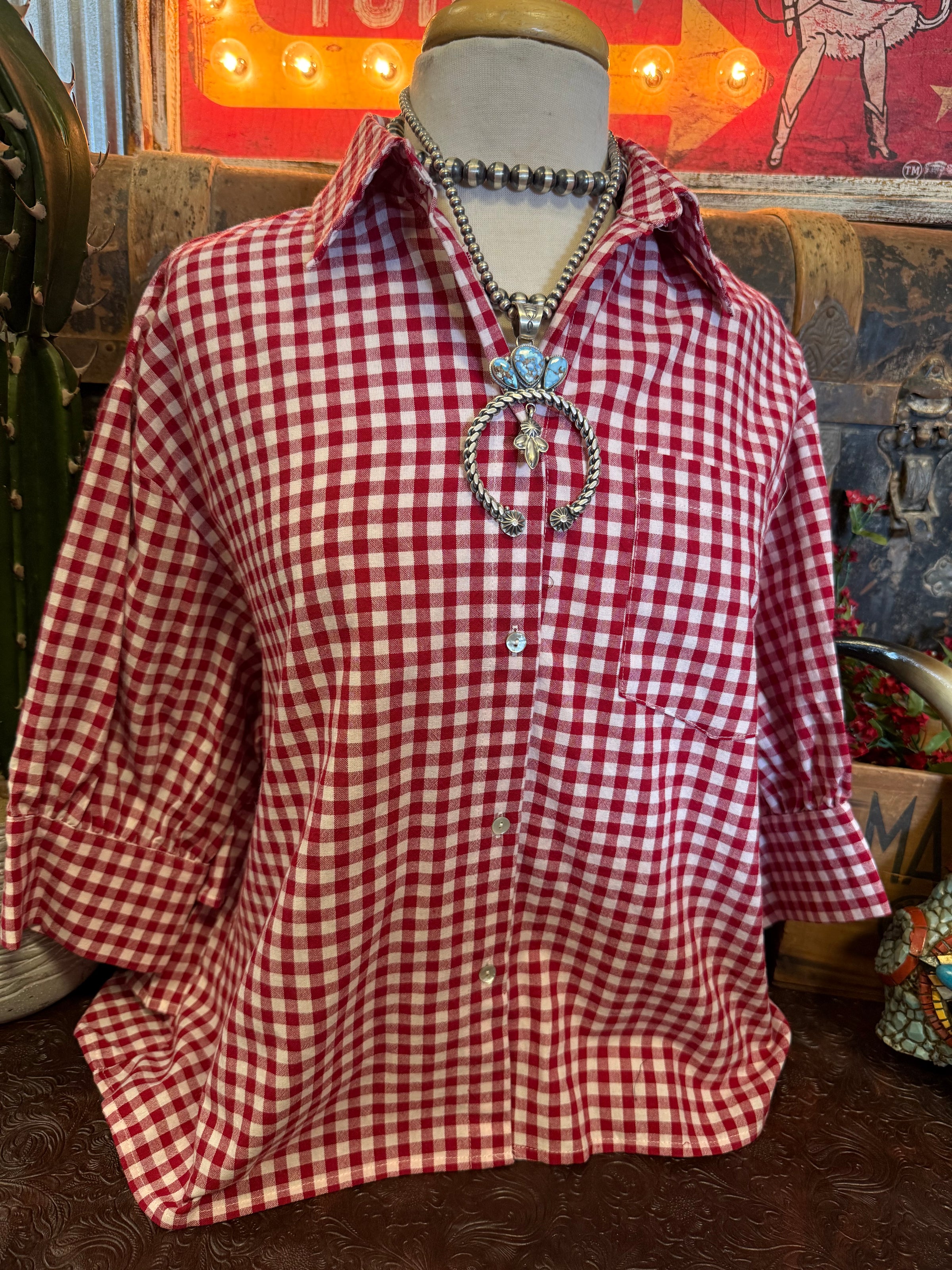 VL Red Gingham BU