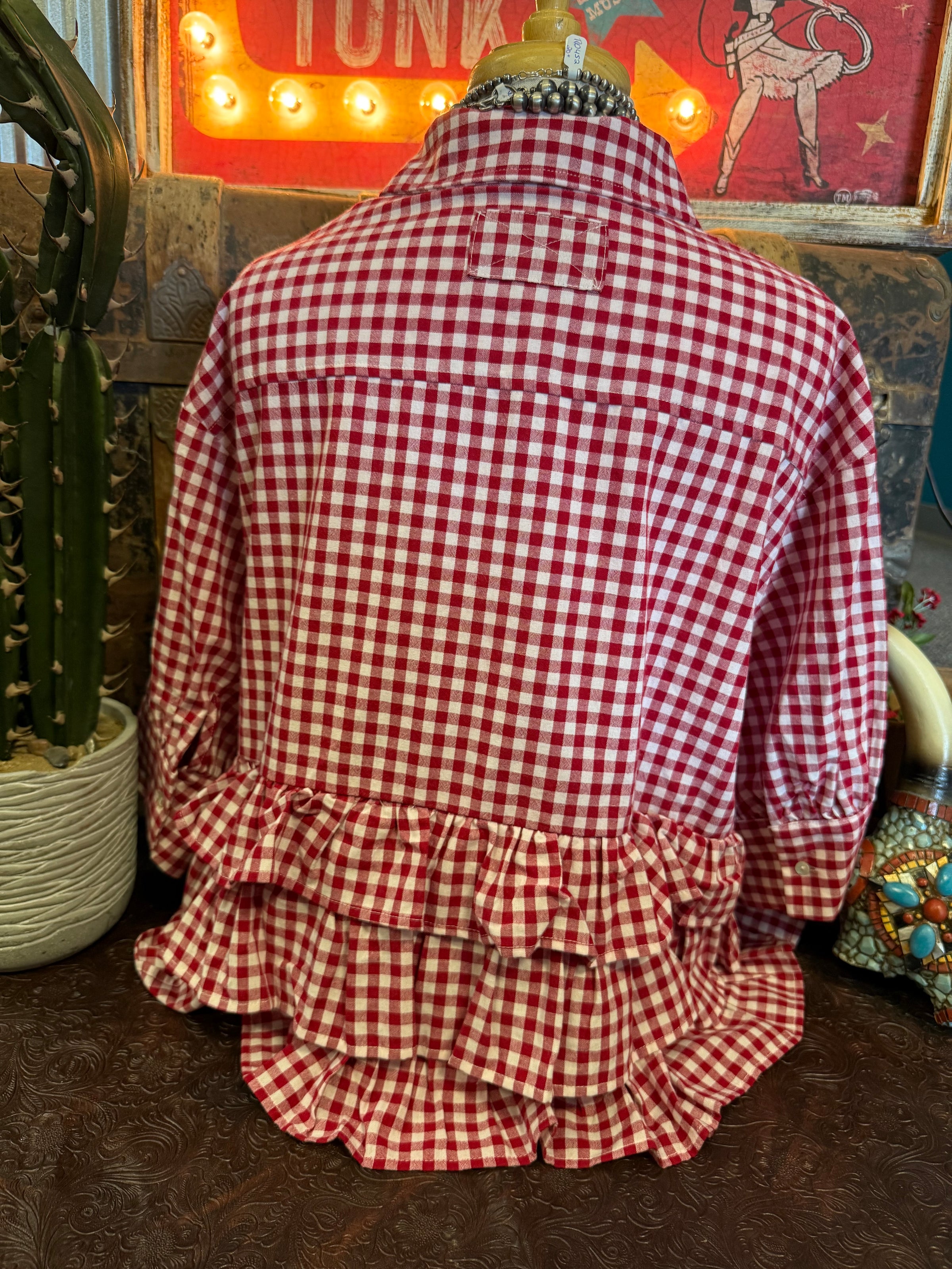 VL Red Gingham BU