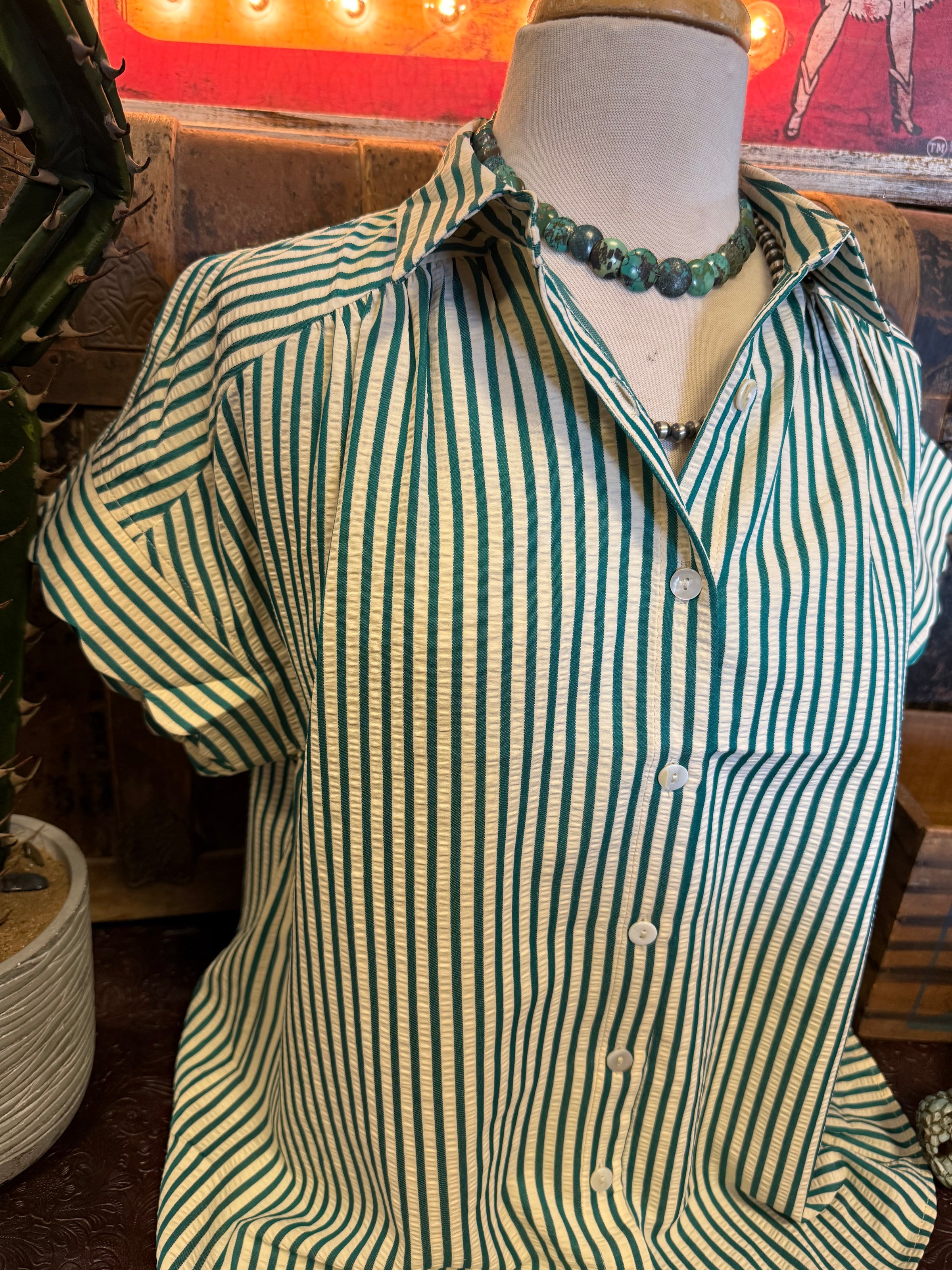 UM Kelly Green Stripe BU