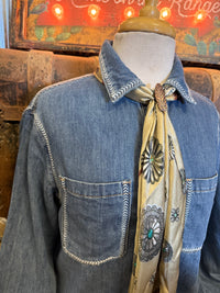 LS Embroidery Denim LS