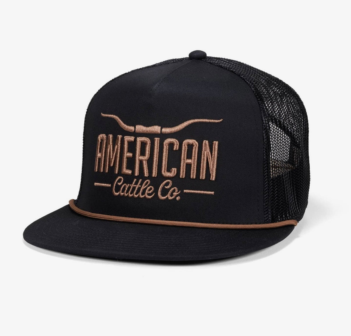 AC Longhorn Hat Black
