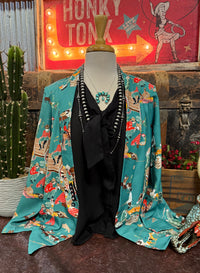 TH Turquoise Wagon Blazer