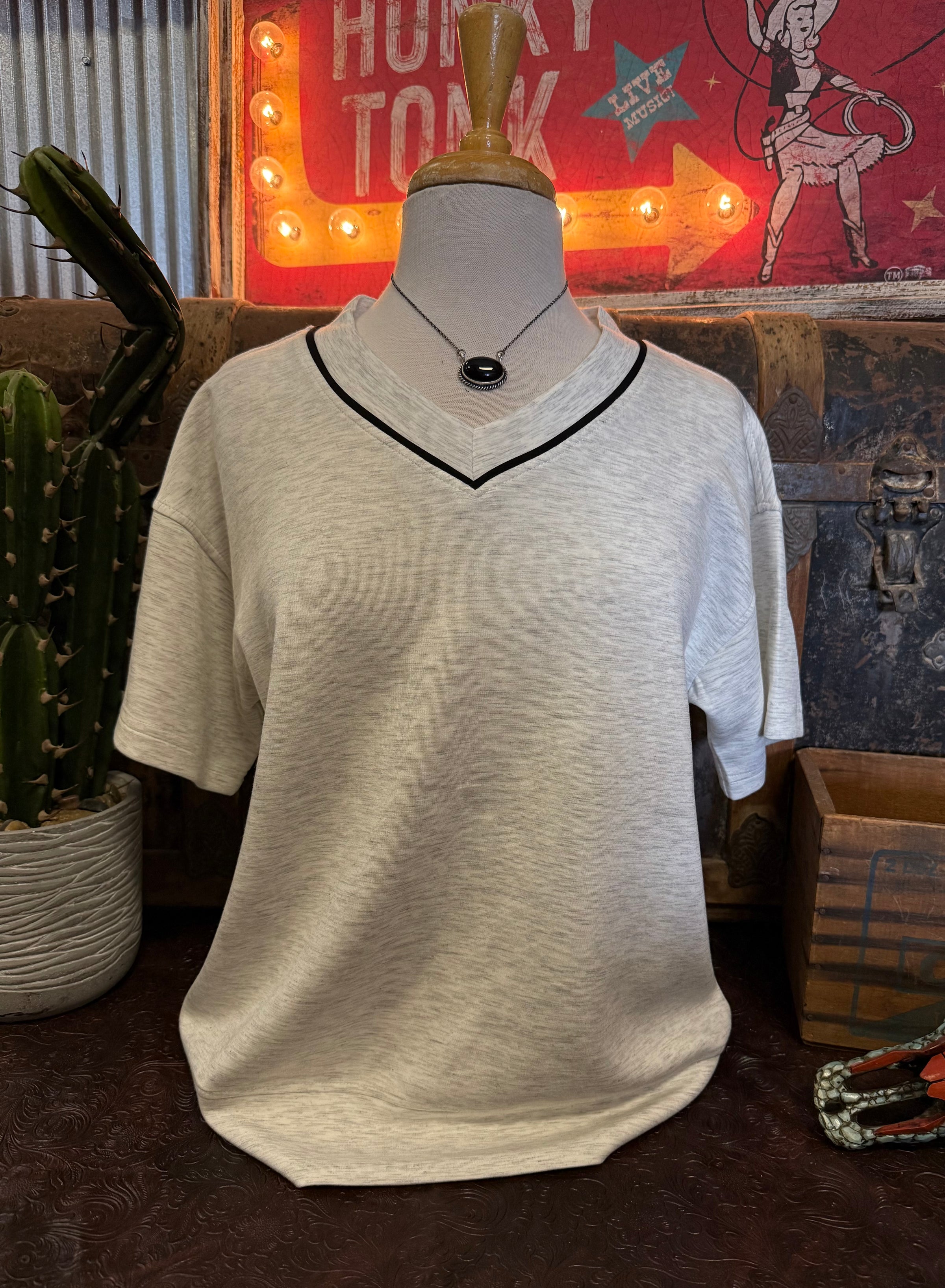 RM Grey Short Sleeve