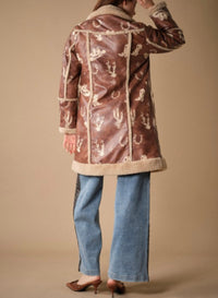 BB Faux Leather Coat