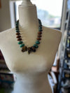 Massive rondelle necklace - one of a kind