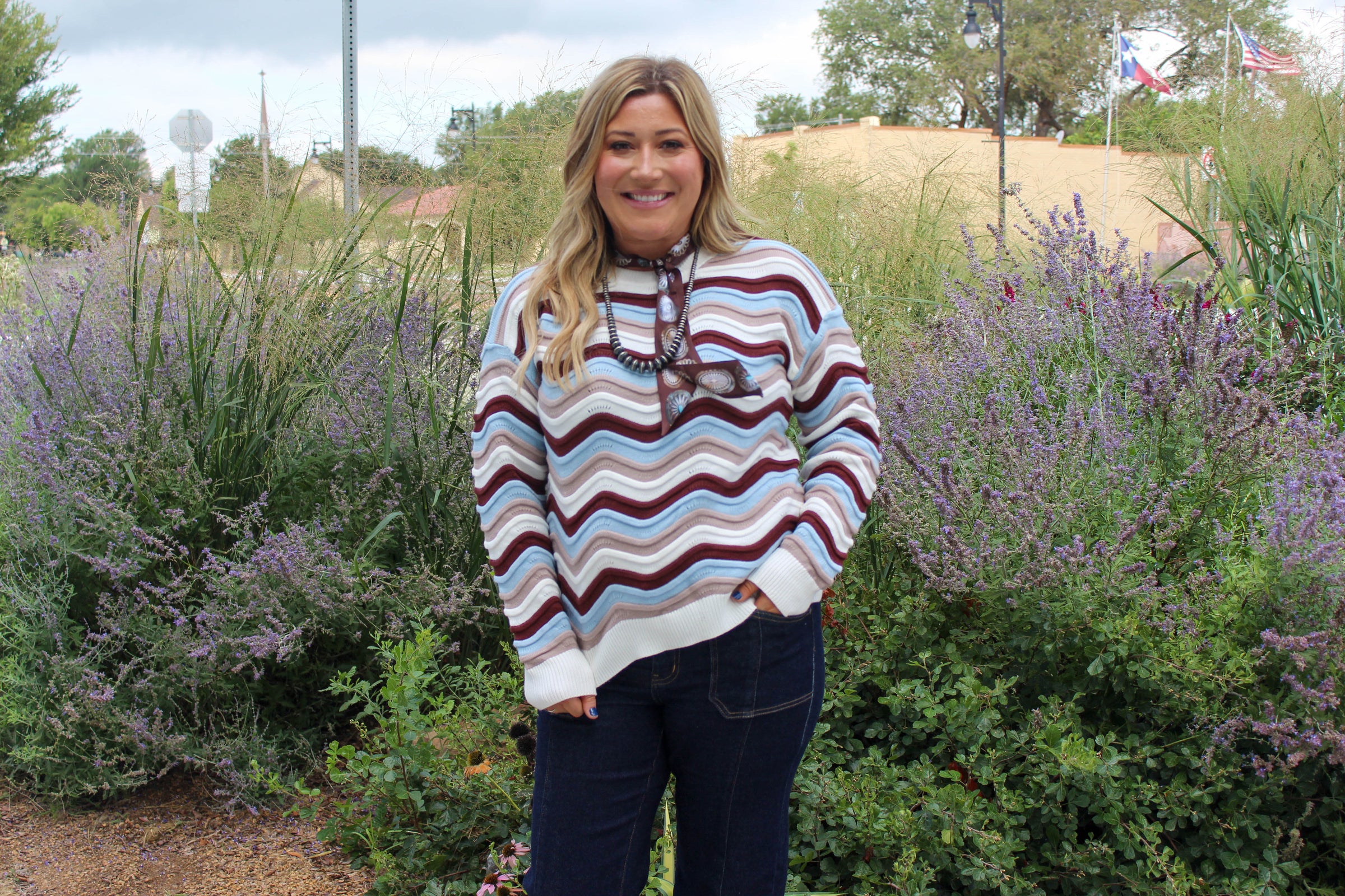 WL Blue Wave Sweater