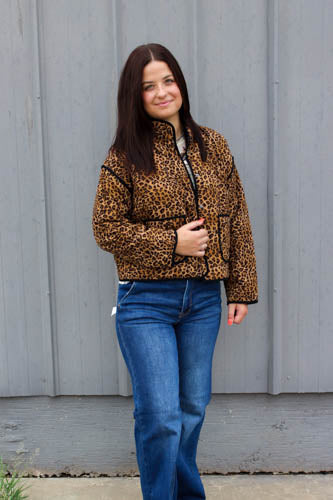 BP Leopard Coat